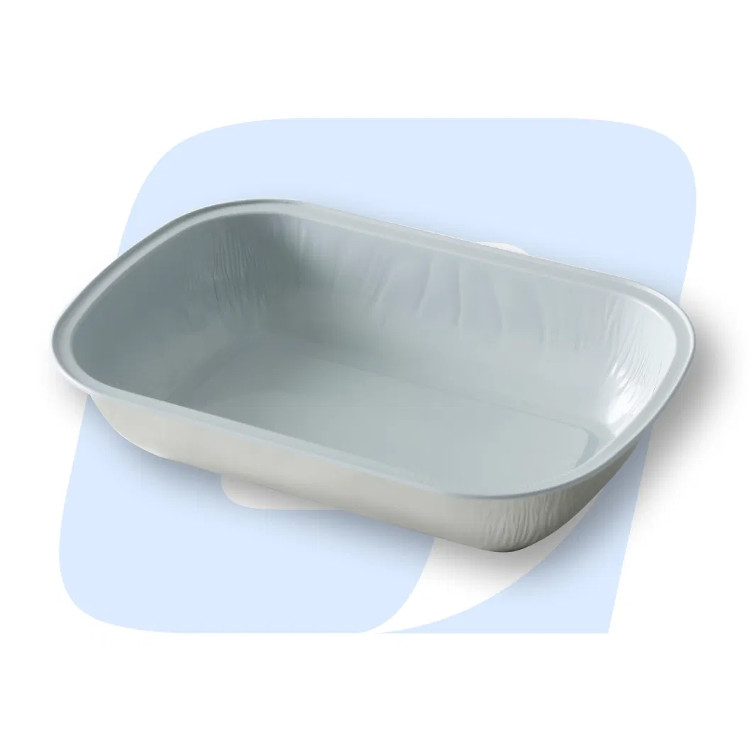 Tray Plastic Sushi Container Disposable Trays Food Aluminum Foil Dumpling Storage Meat Packaging Meal Divided Airline Lunch Box